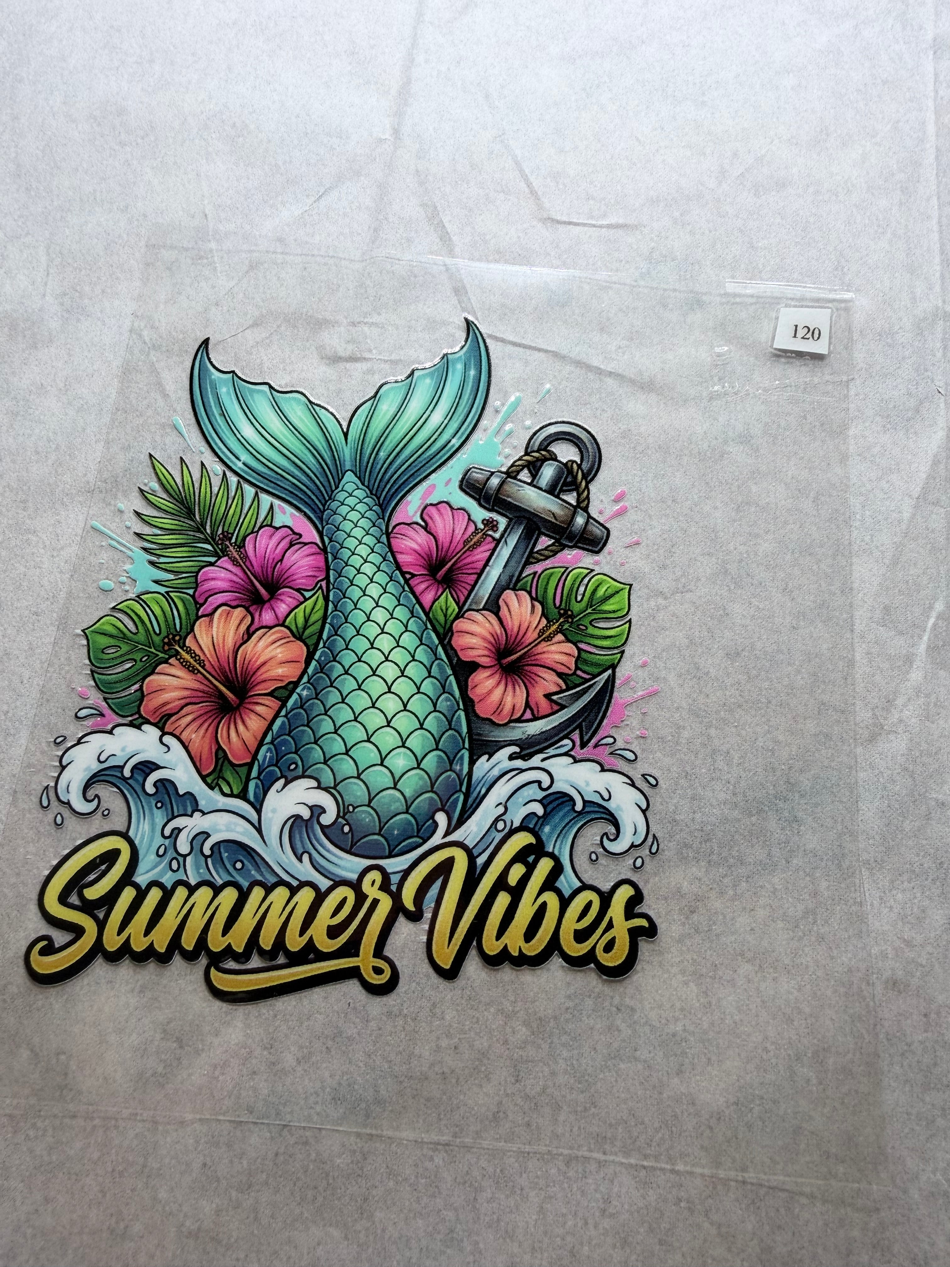 UVDTF Decals 101 -160 (3 inches)