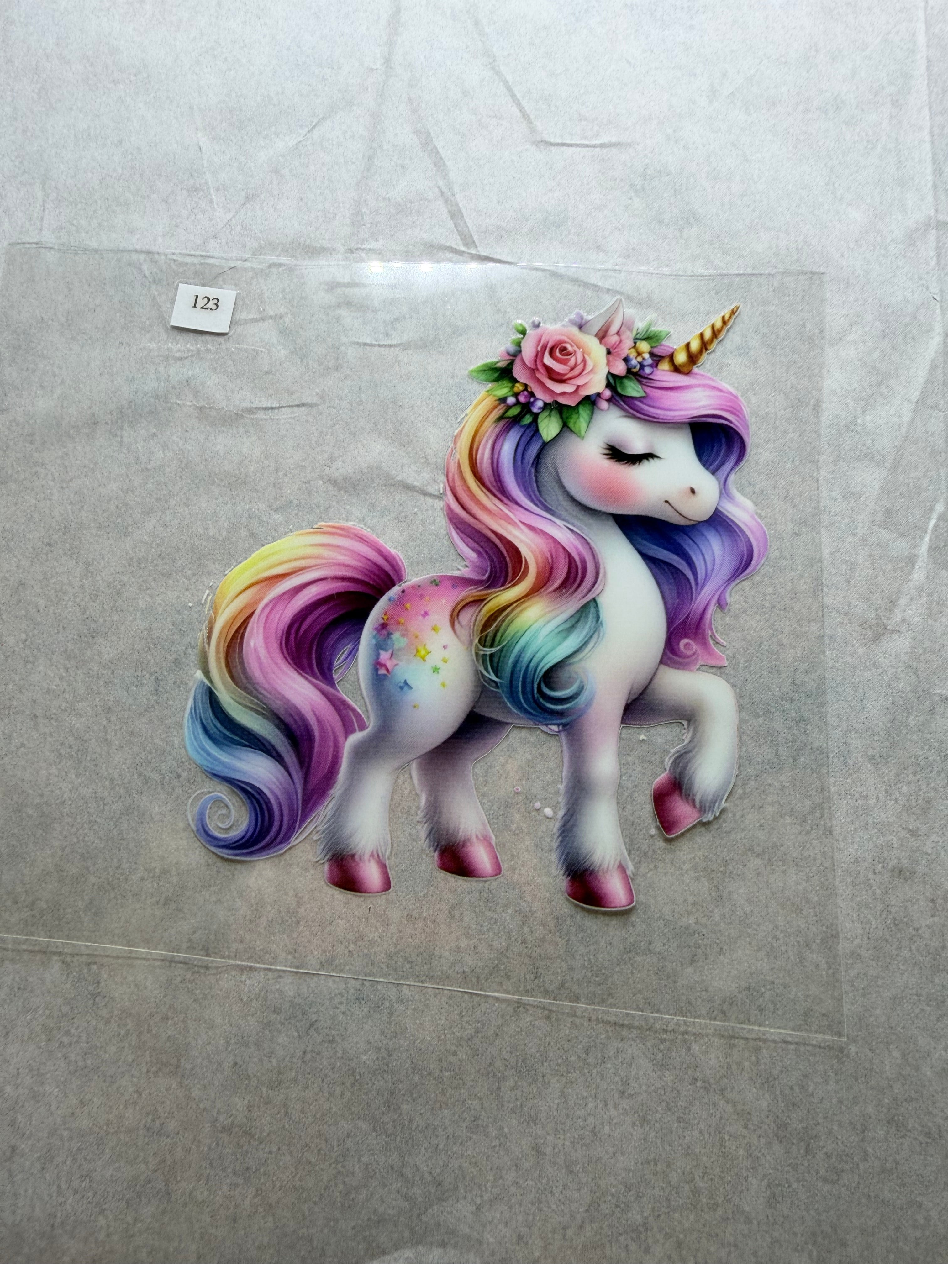 UVDTF Decals 101 -160 (3 inches)