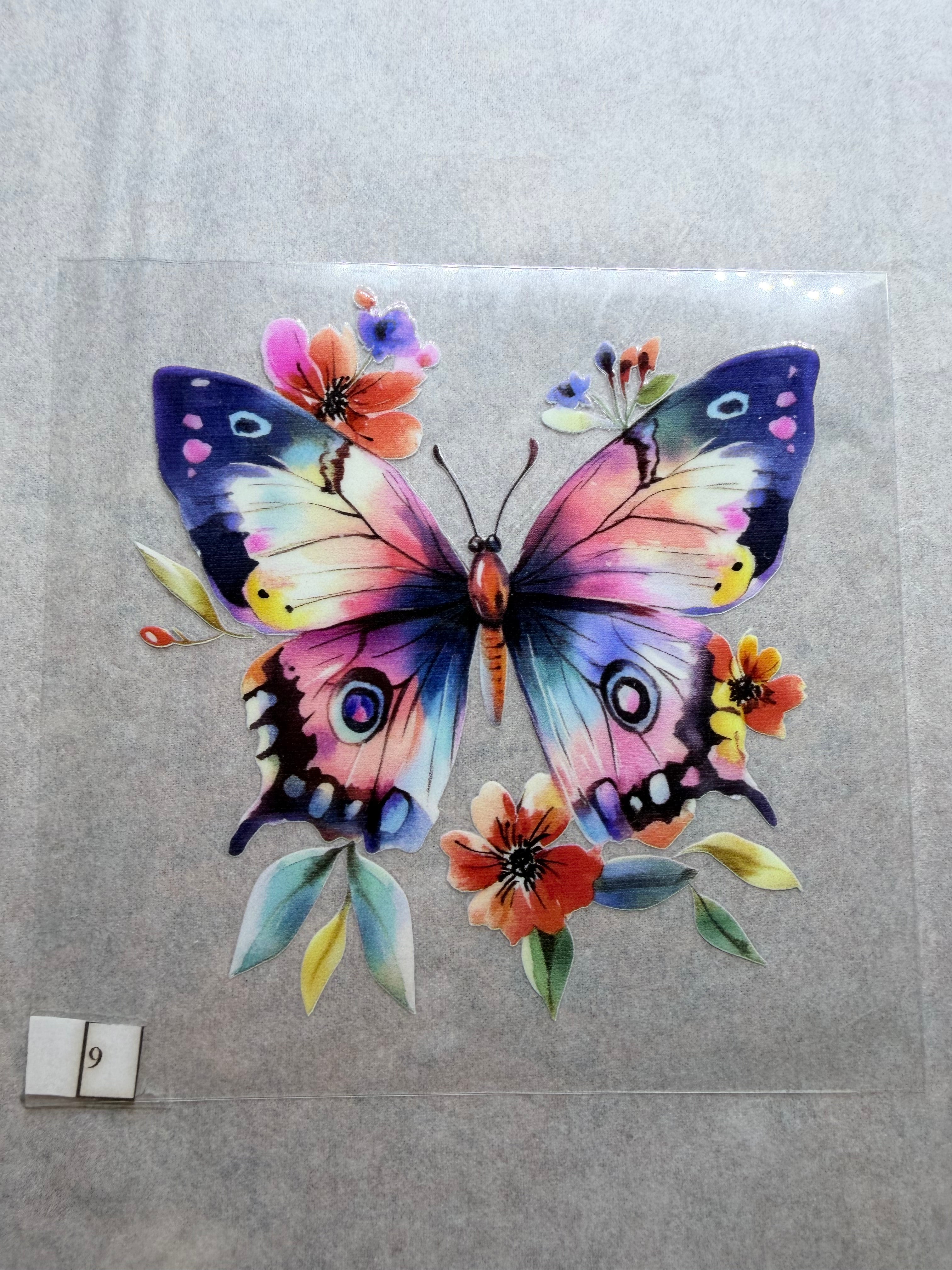 UVDTF Decals 1-50 (3 inches)