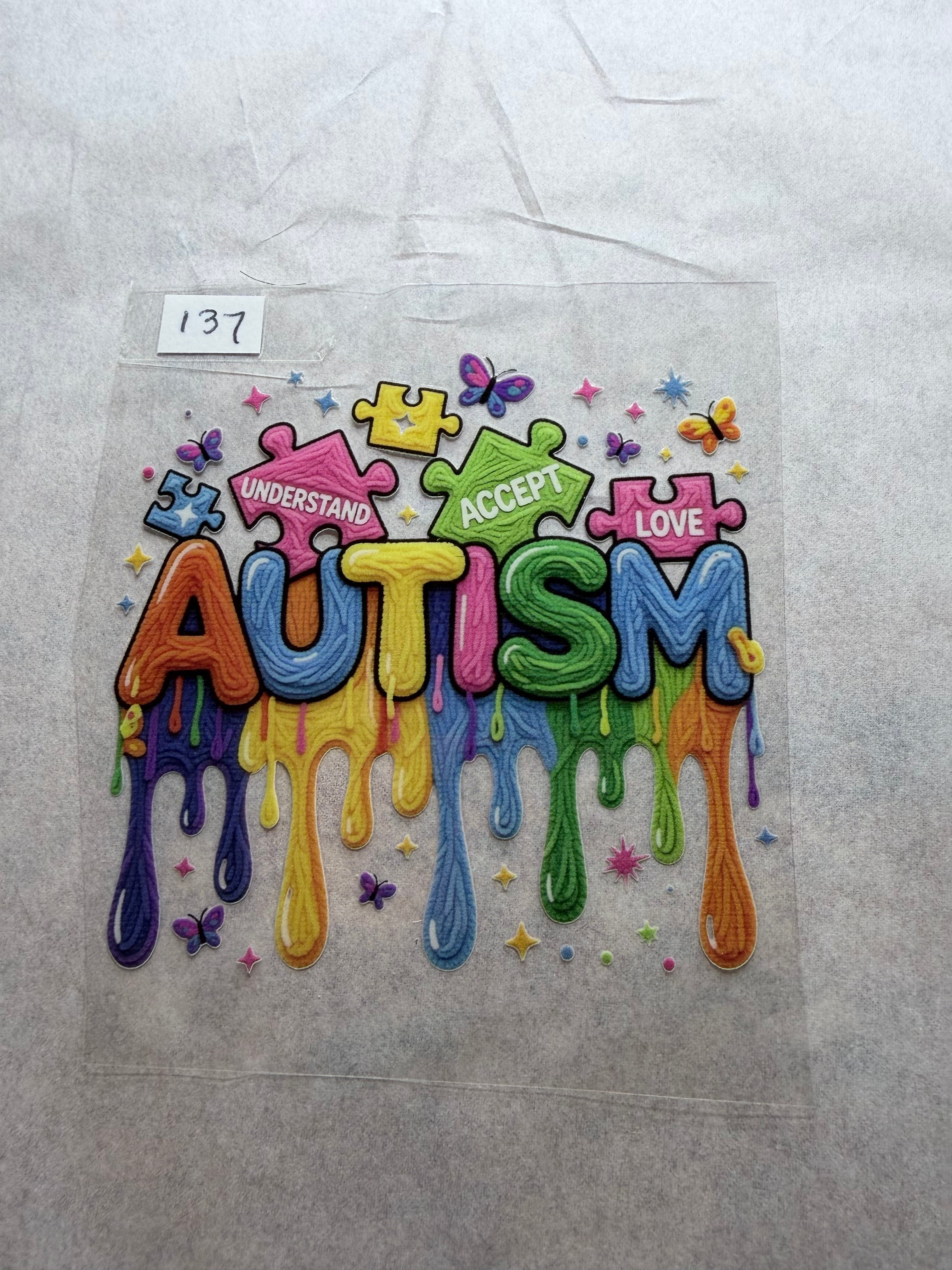 UVDTF Decals 101 -160 (3 inches)