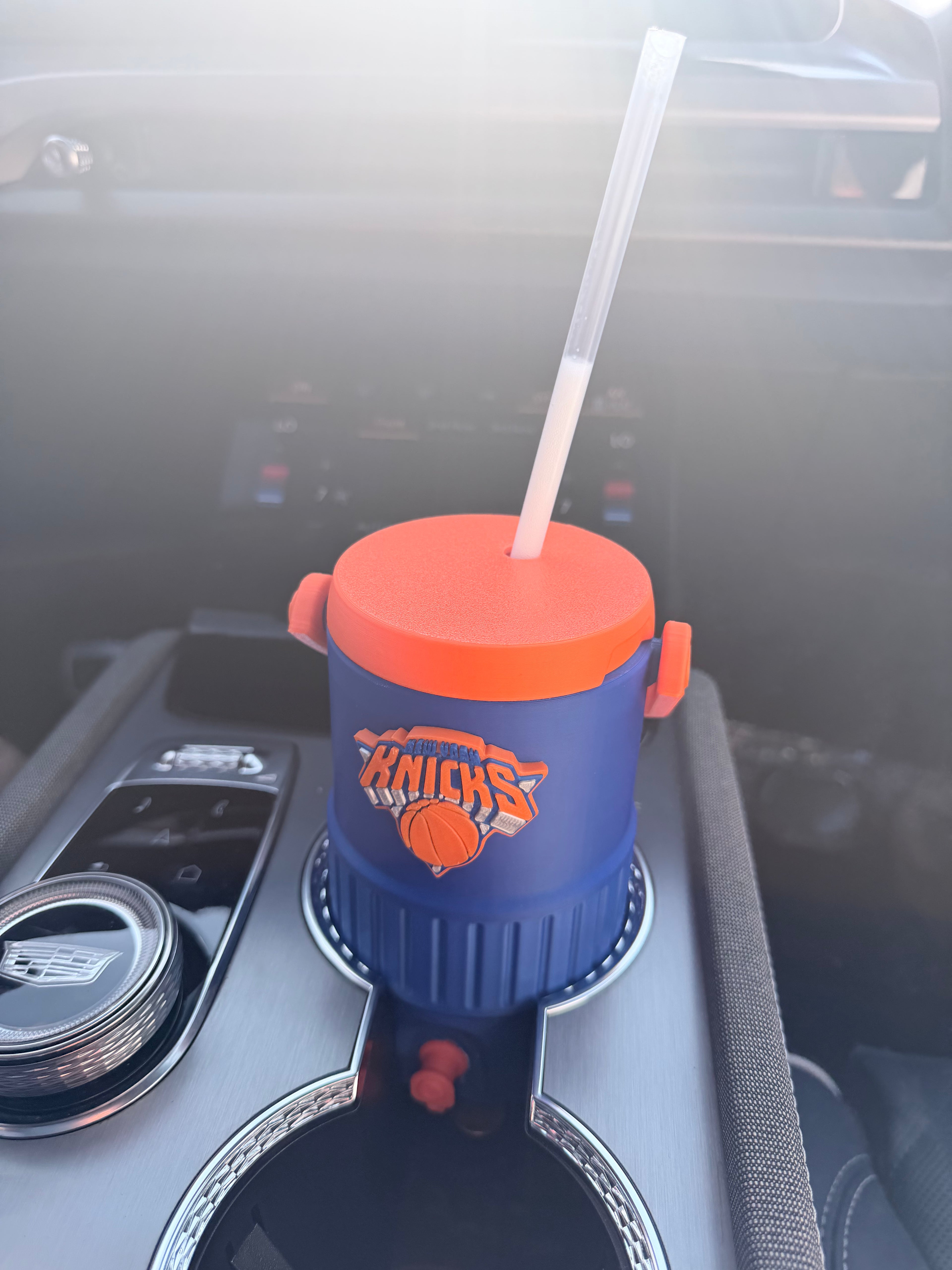 Knicks mini drink cooler